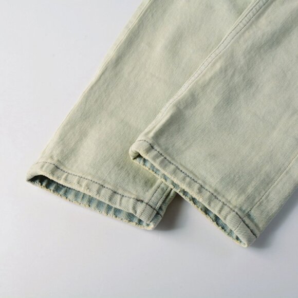 Ksubi Washed Distressed Ripped Raw Edge Skinny Jeans - Picture 6 of 12